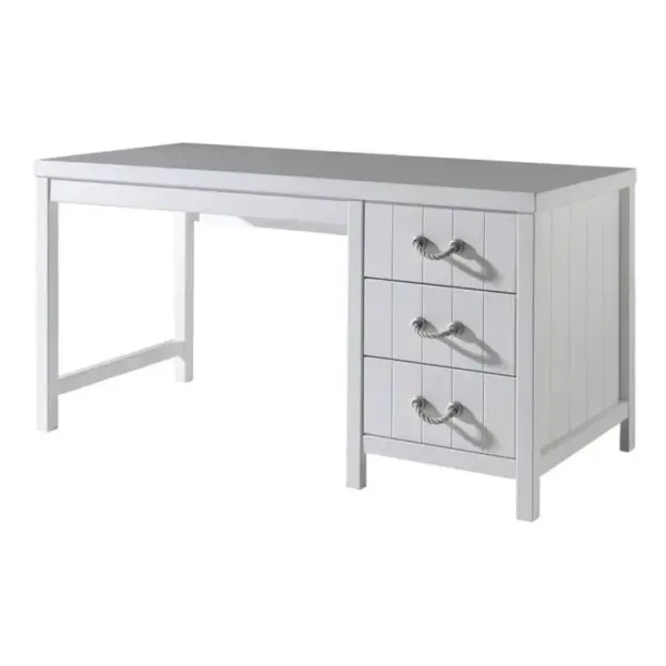 Bureau Enfant lewis 150cm Blanc