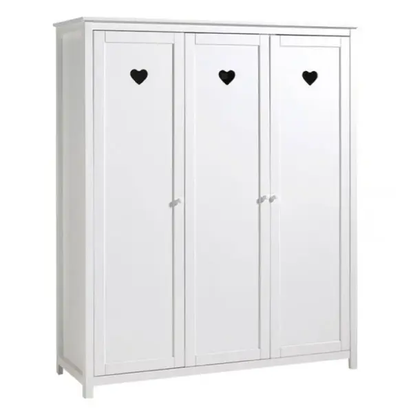 Armoire 3 Portes amori 190cm Blanc