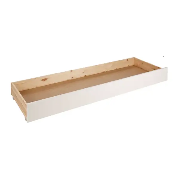 Tiroir De Lit 60x180 Pour Lit Capitaine 90x200 Scott - Blanc