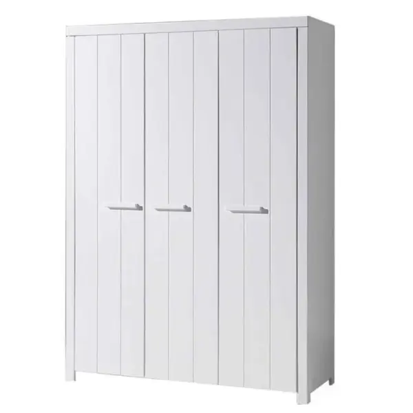 Armoire 3 Portes erik 205cm Blanc