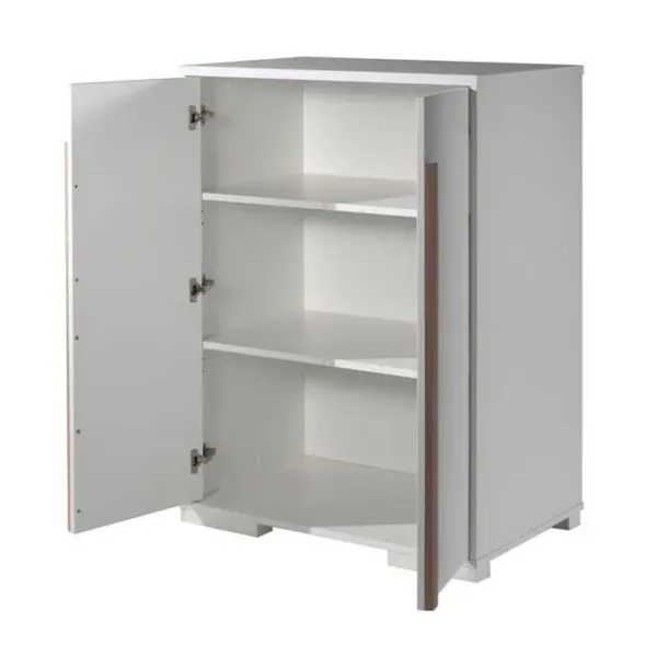 Armoire 2 Portes london 116cm Blanc