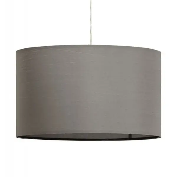 Lampe Suspension Avec Abat-jour fidelio 50cm Gris