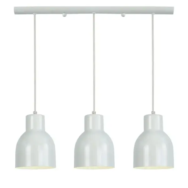 Suspension Tosel Carlson Métal Bar Noir D 60 X H 80 Cm