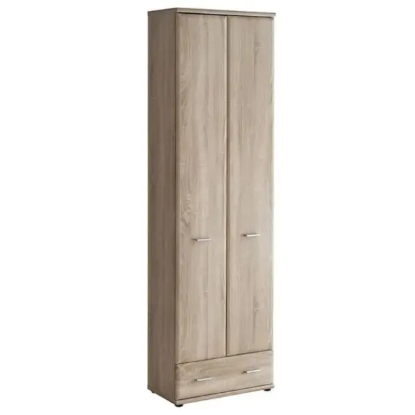 Armoire 2 Portes armario 203cm Chêne