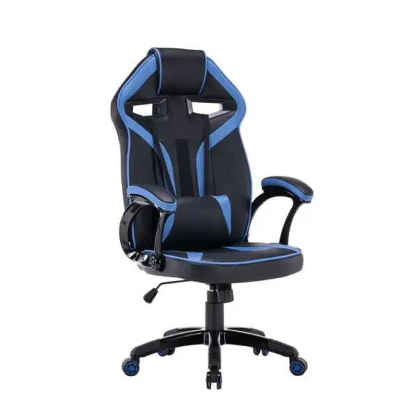 Dreft Fauteuil Gamer Style Moderne Chambre D?ado 120130x66x67 Noir Et Bleu