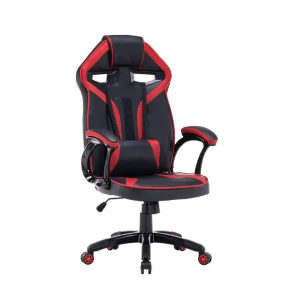 Dreft Fauteuil Gamer Style Moderne Chambre D?ado 120130x66x67 Noir Et Rouge