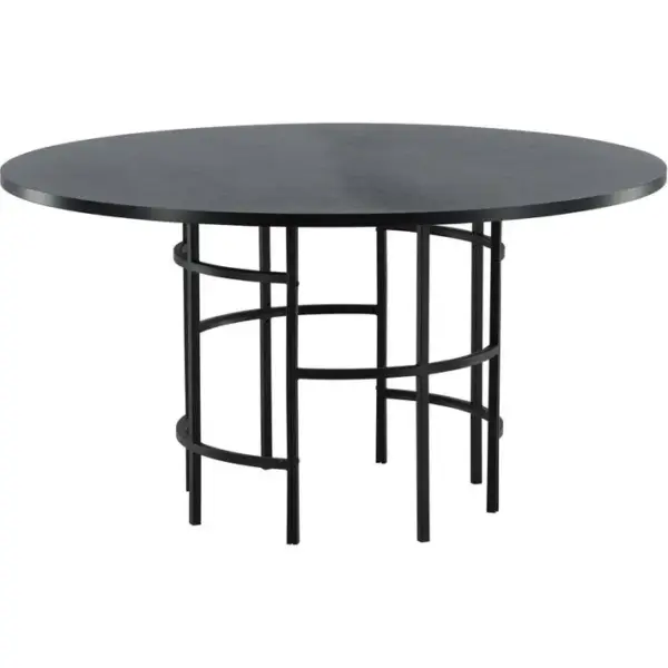 Table Ronde En Mdf Copenhagen 140 Cm