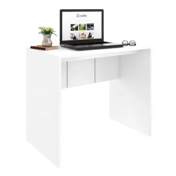 Bureau Blanc Mat 90 Cm