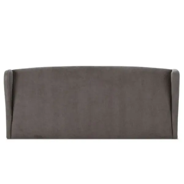 Tête De Lit Tapissée Munich Oreiller 140x60 Cm Couleur Gris Foncé