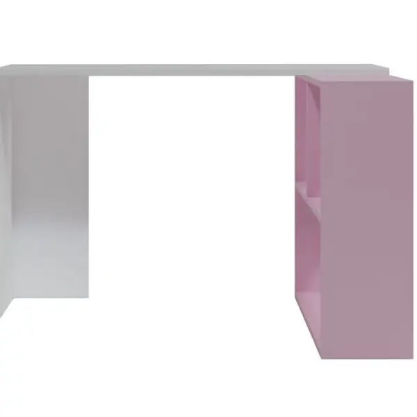 Bureau Dangle Laksan Blanc Et Rose