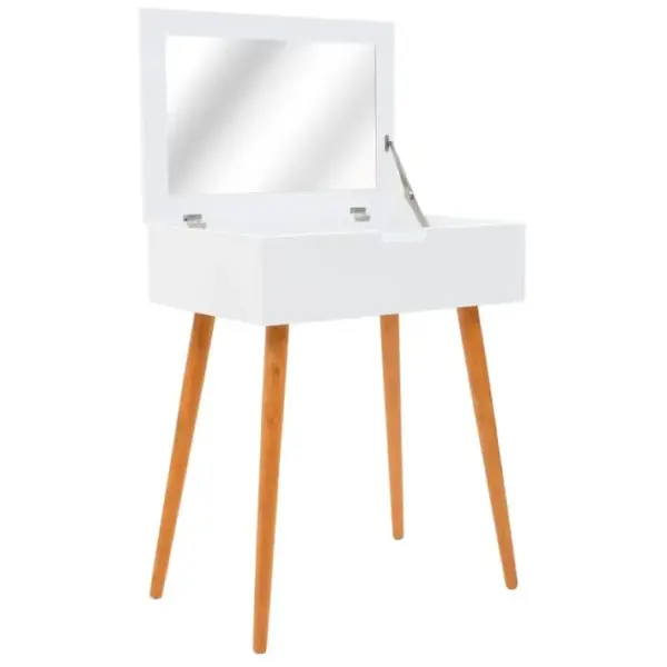 Coiffeuse Avec Miroir Mdf 60 X 40 X 75 Cm