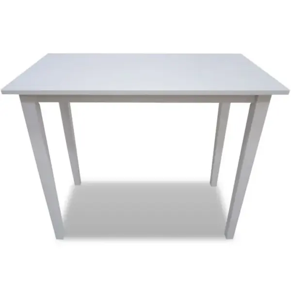 Table De Bar En Bois Blanc