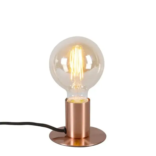 Lampe De Table Romantique Cuivre - Facil