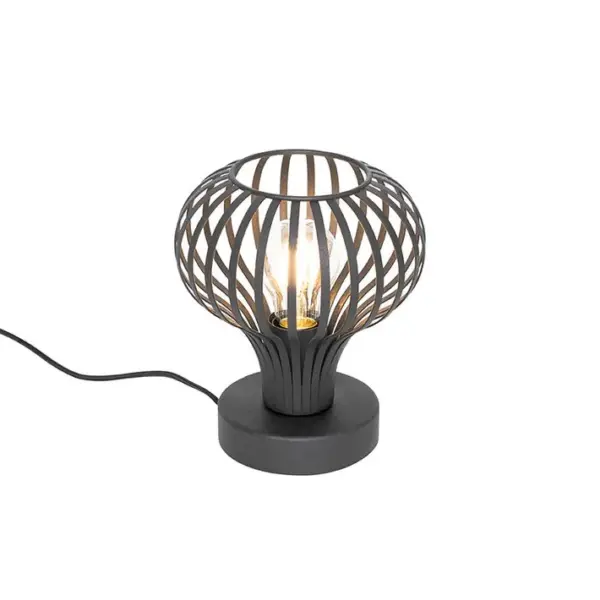 Lampe De Table Moderne Noire - Saphira