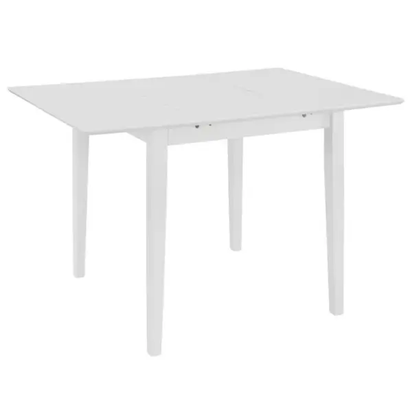 Mobilier De Salle à Manger 3 Pièces Mdf Blanc