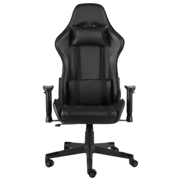 Fauteuil Gamer Pivotant Noir Pvc