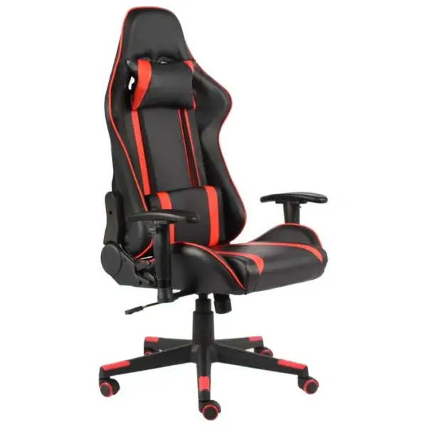 Fauteuil Gamer Pivotant Rouge Pvc