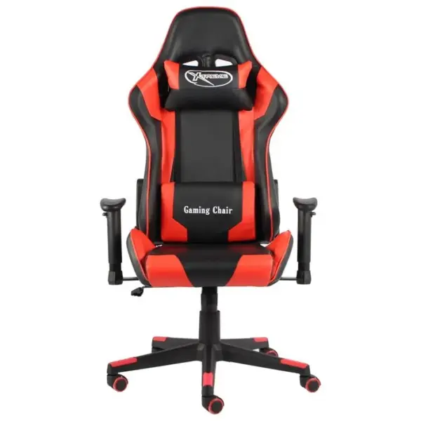 Fauteuil Gamer Pivotant Rouge Pvc