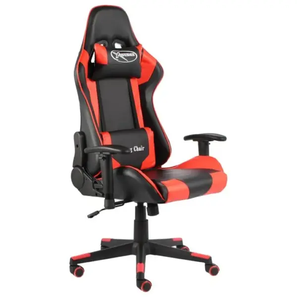 Fauteuil Gamer Pivotant Rouge Pvc