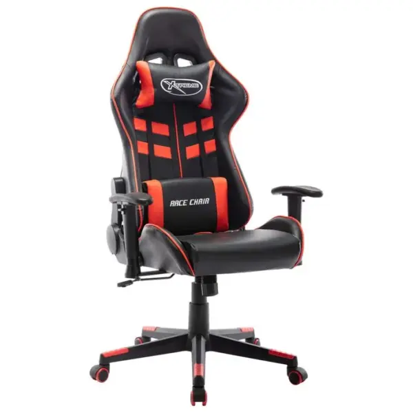 Fauteuil Gamer Noir Et Rouge Cuir Artificiel