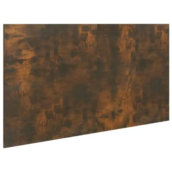 Tête De Lit Chêne Fumé 160x1,5x80 Cm Bois Contreplaqué