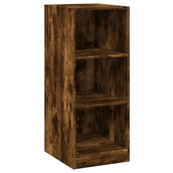 Armoire De Rangement - Armoire De Chambre Chêne Fumé 48x41x102 Cm Bois Dingénierie