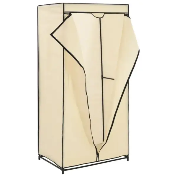 Armoire De Rangement - Armoire De Chambre Crème 75x50x160 Cm