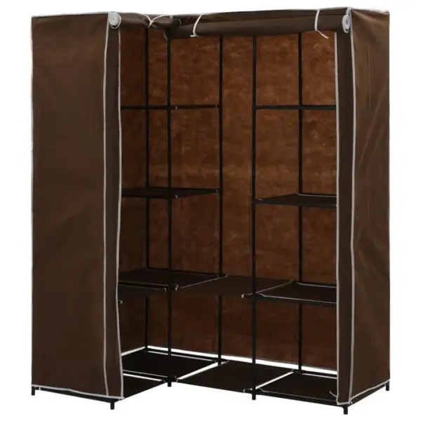 Armoire De Rangement - Armoire De Chambre Dangle Marron 130x87x169 Cm