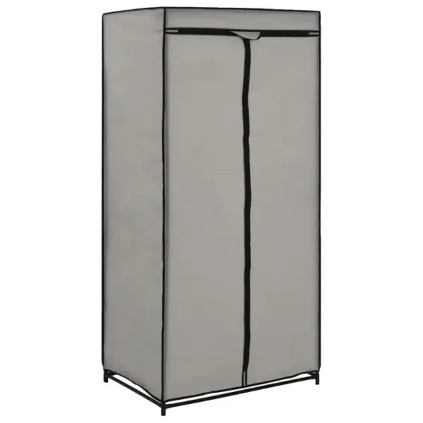 Armoire De Rangement - Armoire De Chambre Gris 75x50x160 Cm