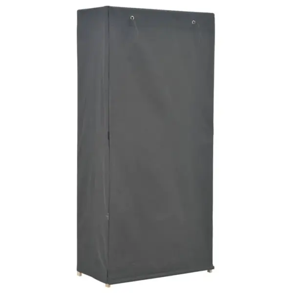 Armoire De Rangement - Armoire De Chambre Gris 79 X 40 X 170 Cm Tissu