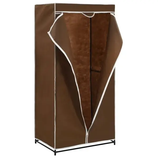 Armoire De Rangement - Armoire De Chambre Marron 75x50x160 Cm