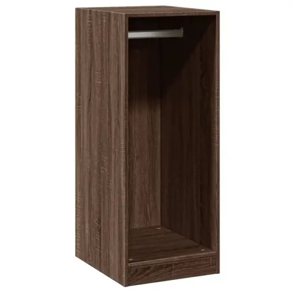 Armoire De Rangement - Armoire De Chambre Sonoma Gris 48x41x102 Cm Bois Dingénierie